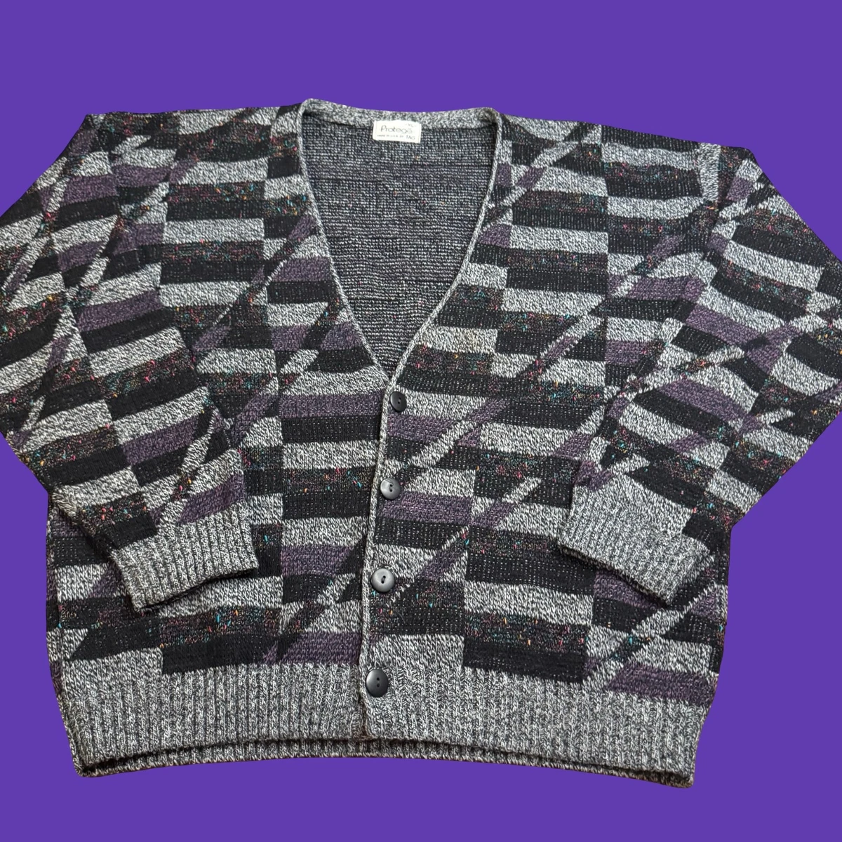 Banned Retro Violet cardigan in bordeauxrood