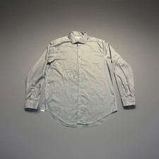 Calvin Klein Men's Steel Slim Fit Long Sleeve Dress Shirt Size M 17 34/35