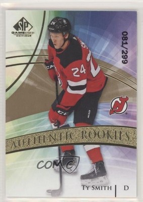 2020 SP Game Used Edition Authentic Rookies Golden Burst Ty Smith Rookie RC 0t9q