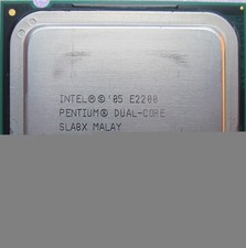 Intel SLA8X Pentium Dual Core E2200 2.2GHz 1MB Cache 800MHz LGA775