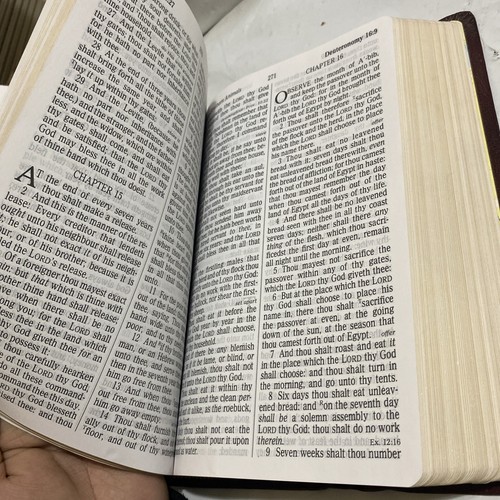 Holy Bible King James Version Regency Giant Print Red Letter ...
