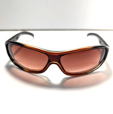 Studded Pierced Brown Tortoise Sunglasses Wraparound