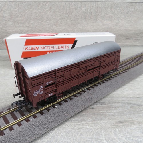 KLEIN MODELLBAHN 3029 - H0 - DB - Viehtransporter - OVP - #U21655 | Condition: Gebraucht