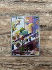 Carta Pokémon TCG Bulbasaur IR Corona Stellare 143/142 NM condizioni