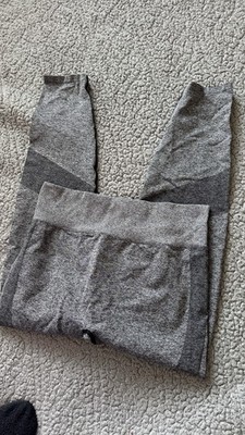 Victoria's Secret Pink Active Seamless High Waist Full Length Legging Gray SZ XL