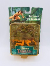 Tarzan 1999 Vintage Disney Mattel Tarzan & The Baboons Figures A15