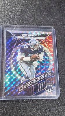 2022 Panini Mosaic - Overdrive Tony Dorsett #OS-6 Silver Prizm