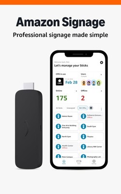 Amazon Signage Stick   Professional Digital Signage 4K Media Player –