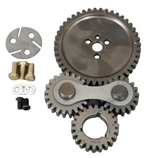 Summit Racing Gear Drive Quiet Dual Idler Chevy Small Block Roller Cams Only Kit