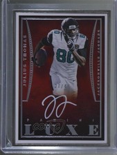 2015 Panini Luxe Framed Auto Silver 27/49 Julius Thomas #LA-JT Auto l1f