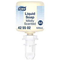 8X 525Ml Tork Duftende Hand Mini FlüSsigseife S5 Feuchtigkeitsspendend 425502