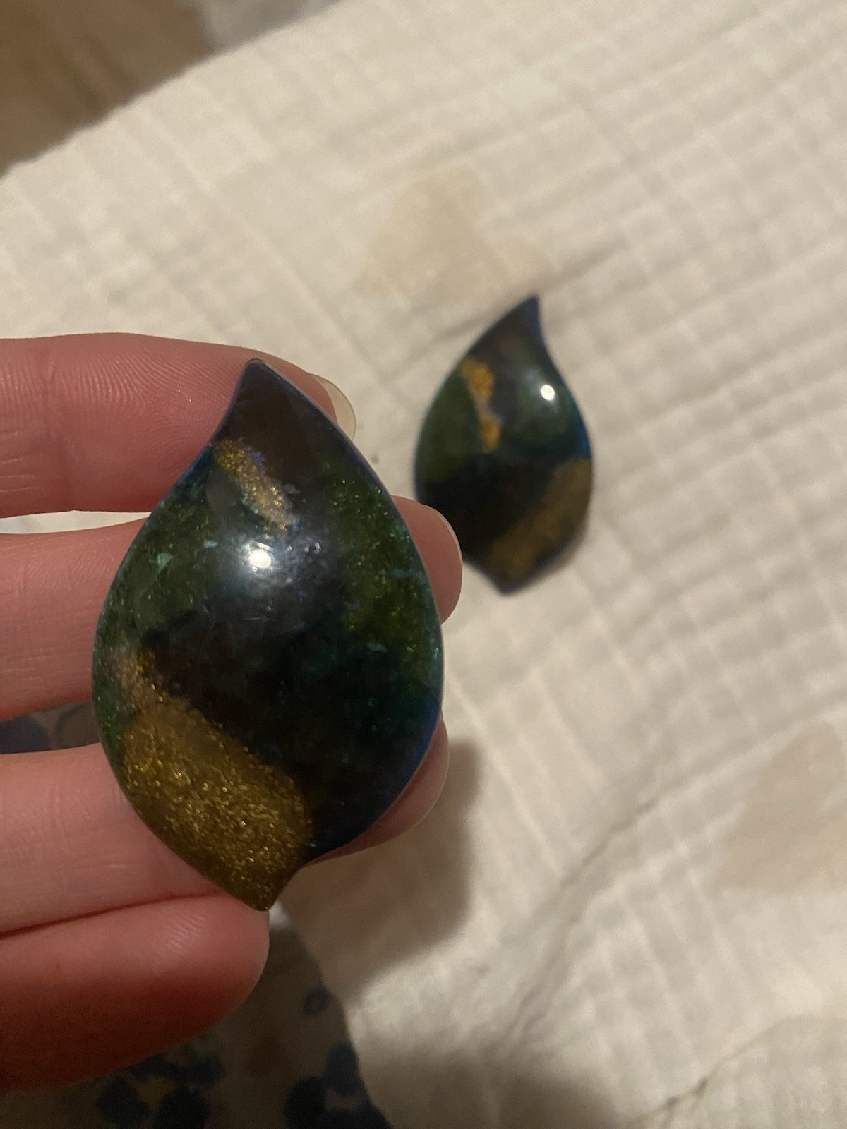 Leaf shape Earrings - image 5