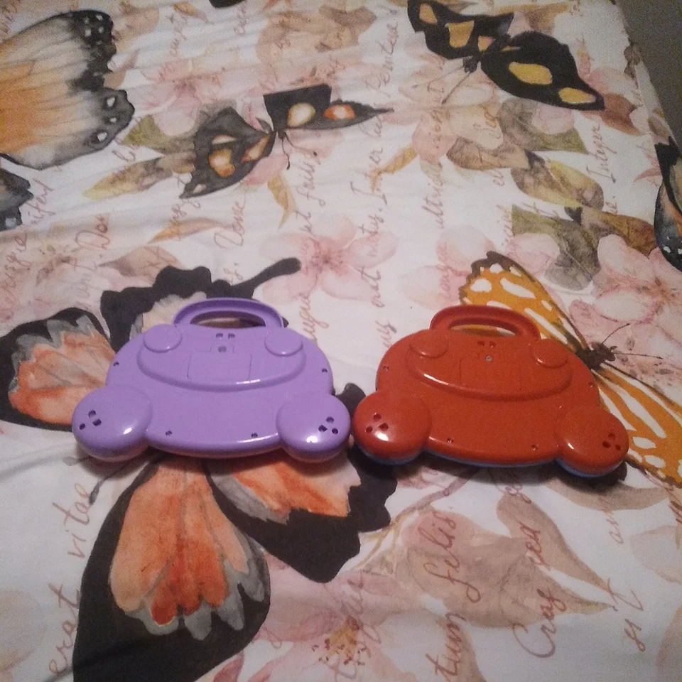 Laptop VTech Baby Learning interativo brinquedo educativo luzes sons testados - Imagem 2 de 2