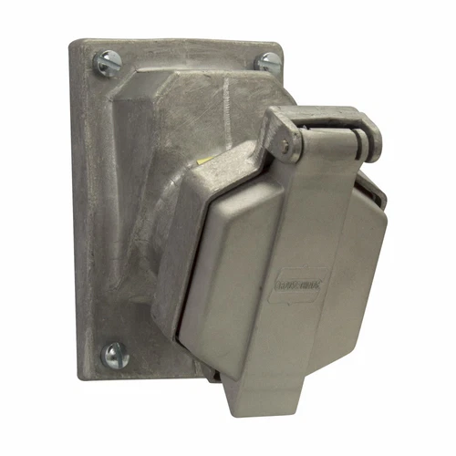 Eaton ENR5151 15A 125V Receptacle, NEMA 5-15, Plastic, Electrical Outlet