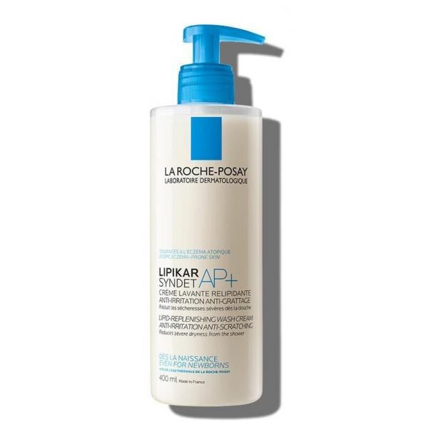 La Roche-Posay Crema Lipikar Syndet Ap+, Corpo Lipidica Ricostituente, Dalla Nascita, 400 Ml - Immagine 2
