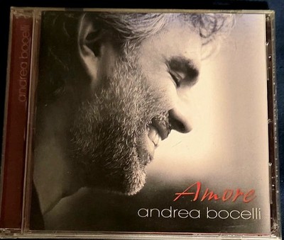 Andrea Bocelli Amore CD Music Album Duets, Decca Records In Great Shape 