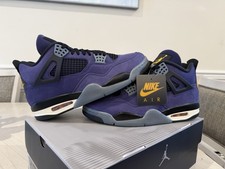 Air Jordan 4 Imperial Purple  Lakers  Size 10 Brand New 100 Authentic DS