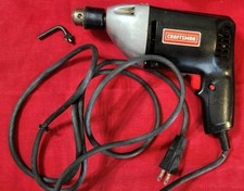 Sears Craftsman 3/8 Drill Corded Variable Spe...