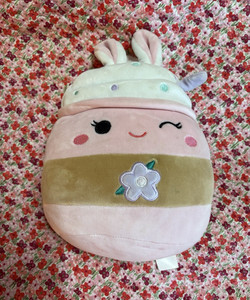 Squishmallows Bunny Plush Doll Pink Easter Suey Pink Milkshake