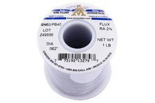 AIM Solder 60-40 Tin Lead Rosin Core Solder Wire for Electrical Soldering 0.0...