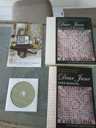 The Electric Quilt Company Dear Jane Quilt Design Software