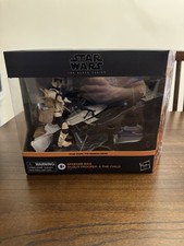 Star Wars The Mandalorian Black Series 6  Speeder Bike Scout Trooper & The Child