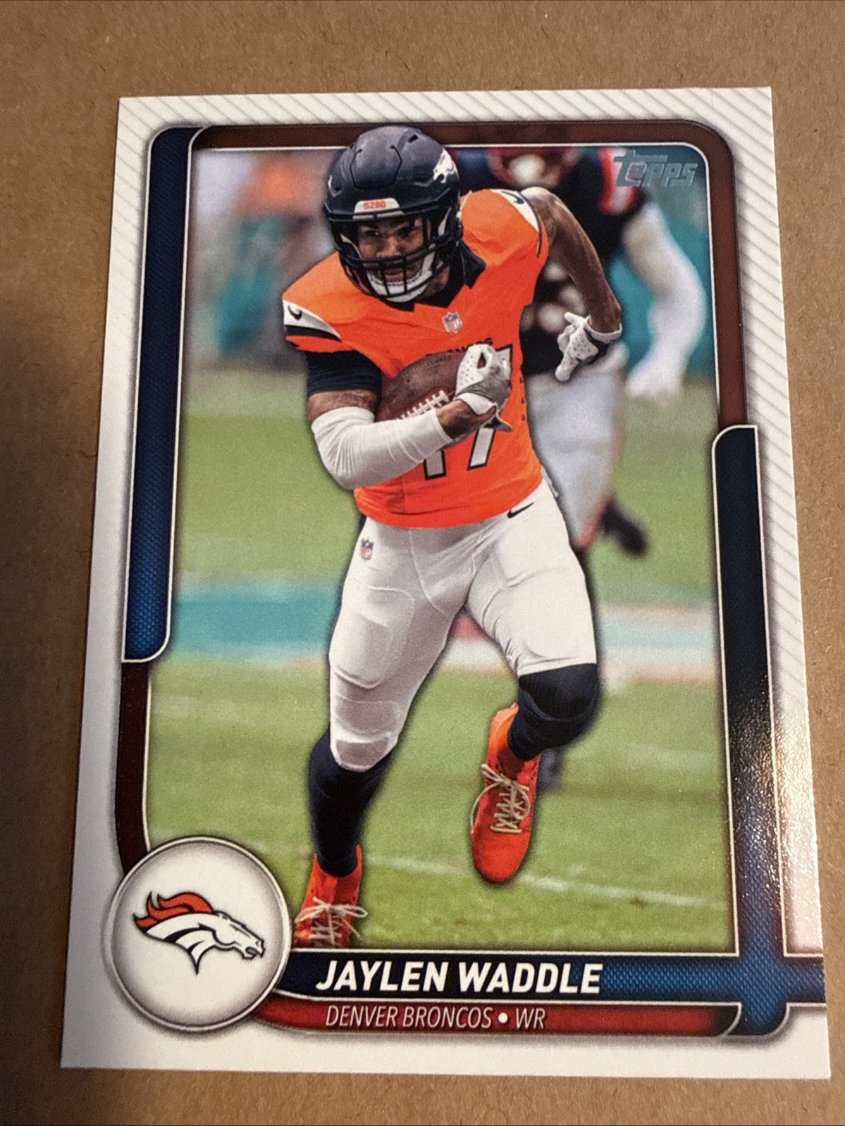 2026 Topps Flagship Collection Exclusive JAYLEN WADDLE #TFC-53 Denver Broncos