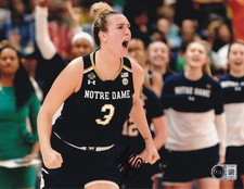 MARINA MABREY signed (NOTRE DAME) WNBA basketball 8x10 photo BECKETT BY085498