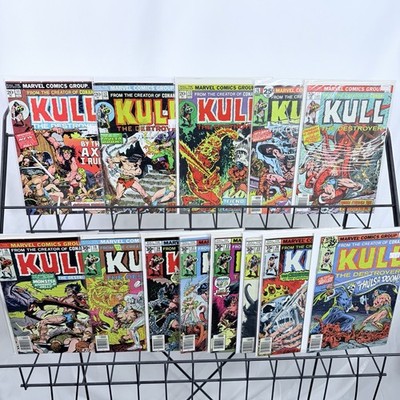 Kull The Destroyer 11-13 16-23 28-29 Lot Bronze Copper Age Marvel
