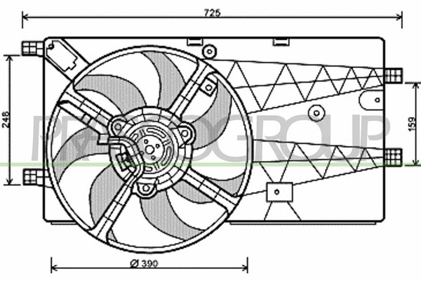 Prasco LüFter, MotorküHlung U.A. FüR CitroËN, Fiat, Peugeot-image