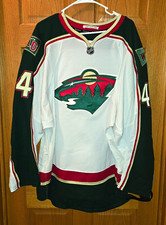 Game Used Minnesota Wild Jersey #44 Falk 2011-2012 Set #2 Meigray Rare Patch