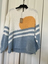 Simply Southern Sweater Women’s Small Soft Thick Plush Long Sleeve New