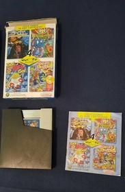 NES cart lot - Wizards & Warriors + GLITCHED Quattro Arcade - With Boxes - READ!
