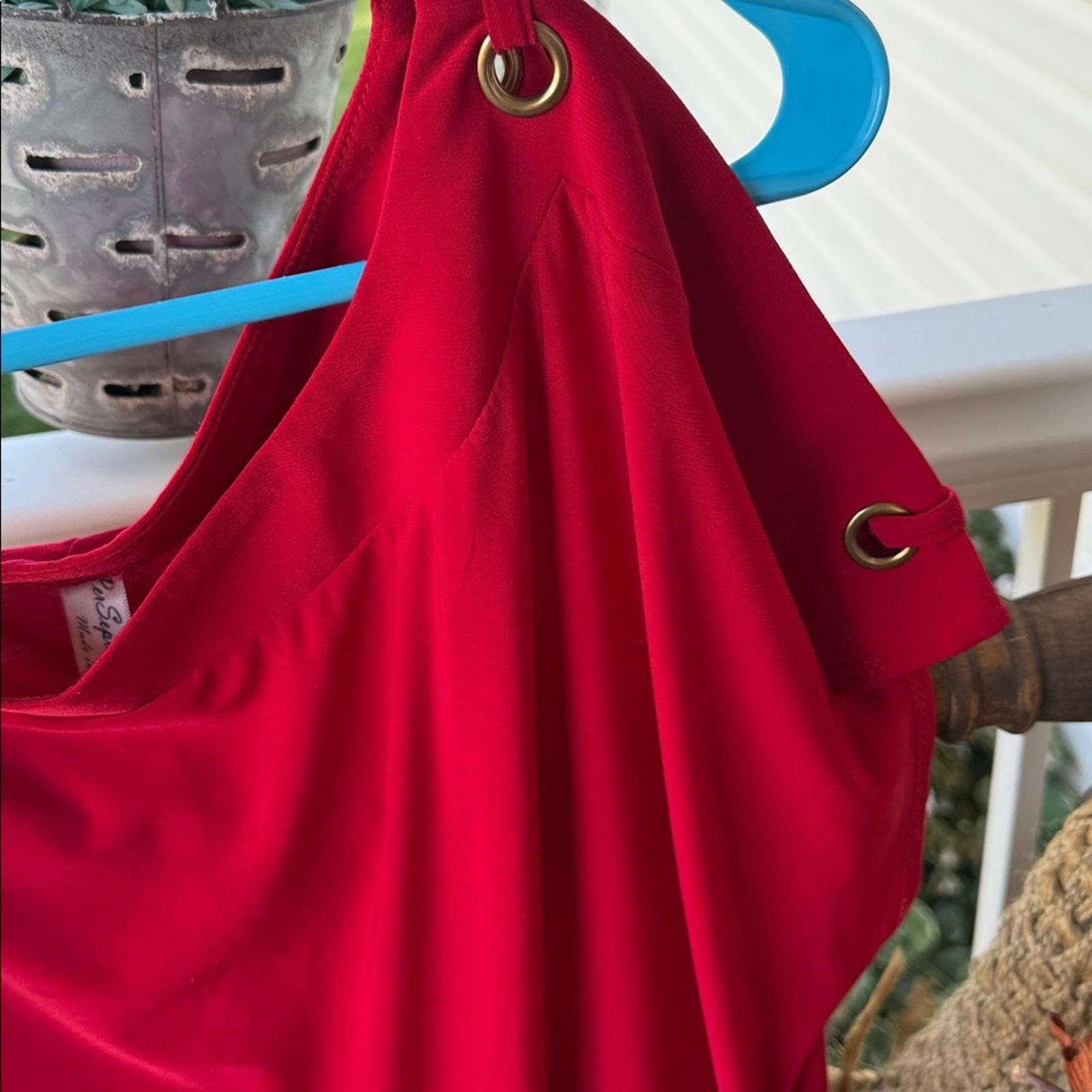 PerSeption Concept Scarlet Blouse cold shoulder - image 2