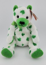 Ty Beanie Baby Clover Bear - MWMT 2001 Irish Y70