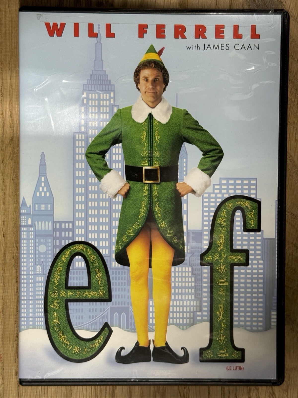 Will Ferrell With James Caan ELF DVD