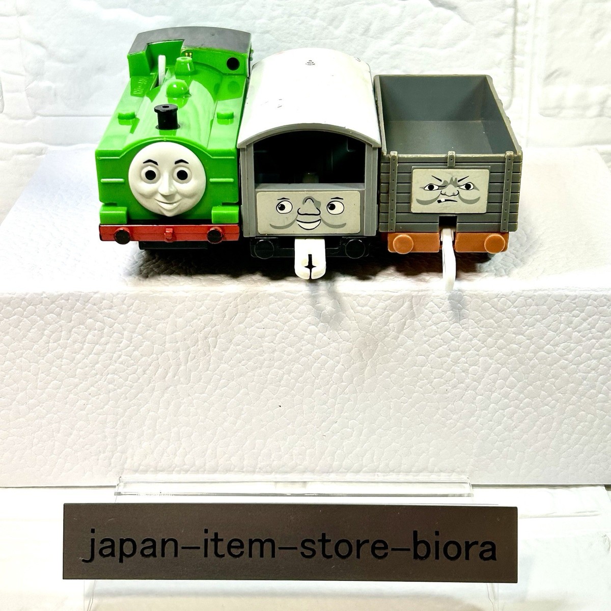 TOMY Thomas Friends Plarail Trackmaster Duck Toad Scruffy Train