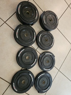 Set of  Bowflex Revolution 40 20 10 5lb Spiraflex Weight Plates Lot