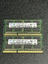 Samsung 8GB (2x4GB) PC3-12800S 1600MHz DDR3 RAM/Memory