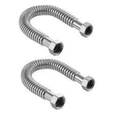 18" 304 SS Water Heater Flex Connector for High-Pressure Use