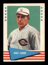 1961 Fleer #56 Dolf Luque   EX/EX+ X3511919