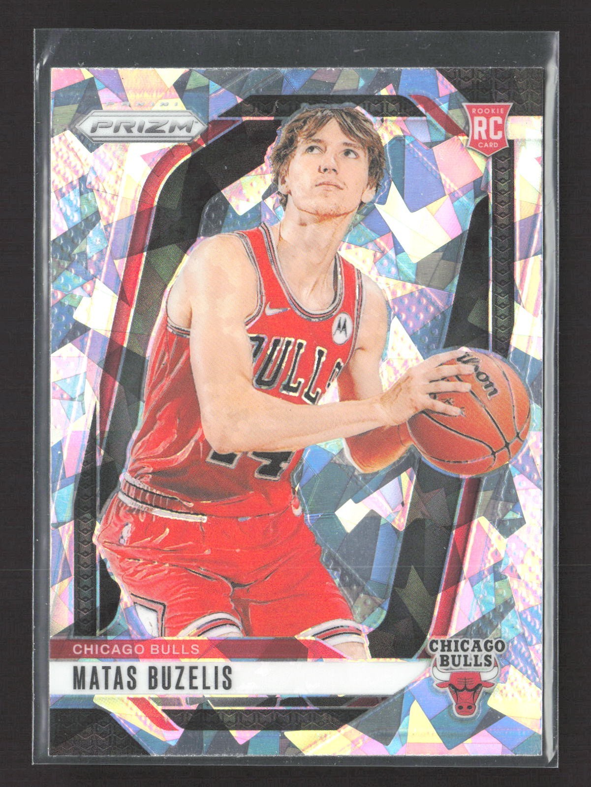 2024-25 Panini Prizm - Matas Buzelis #252 Ice Prizm (RC)