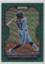 2021 Panini Prizm Tier II Green Wave Prizm Vladimir Guerrero Jr #186 1u6