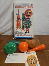 1960s Hasbro Mr Potato Heads Tooty Frooty Friends 50 Pieces in Original Box
