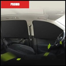 2Pcs Car Side Window Sun Shade Magnetic Privacy Curtains UV Block