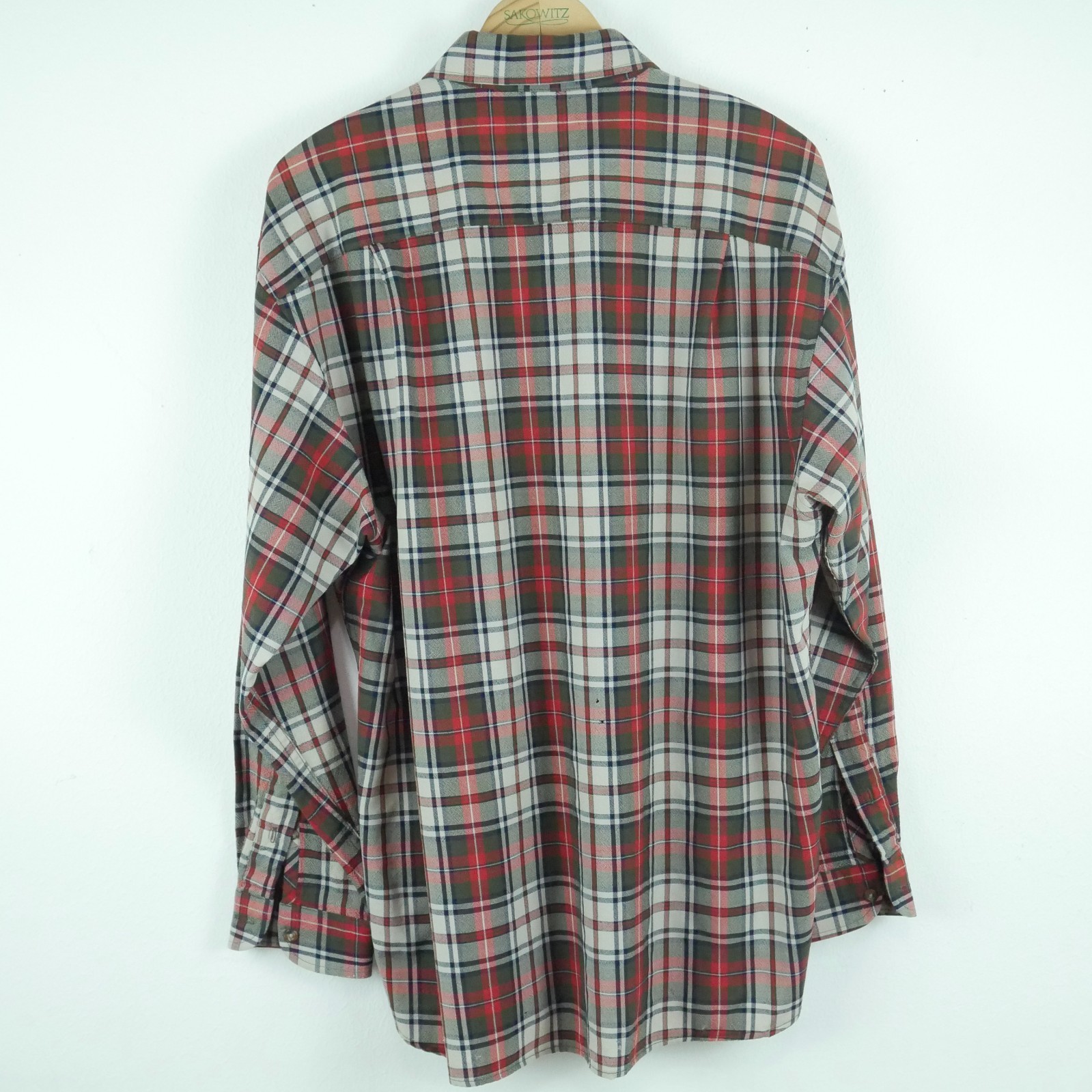 Pendleton Large Button Down Shirt Wool Plaid Heri… - image 8