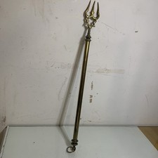 Vintage  Brass Toasting Fork -  Extendable