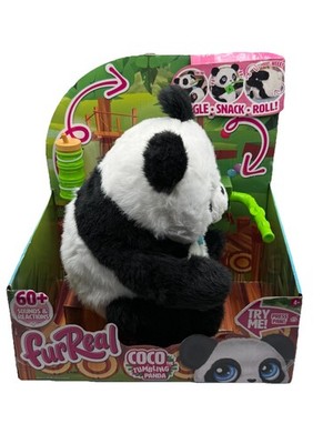 FurReal Friends Coco the Tumbling Panda Stuffed Animal Interactive 10.5'' Plush