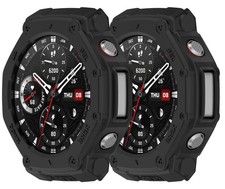 2 Pack Watch Case Cover Bumper Accessories Compatible with Amazfit T-Rex 3 Sm...