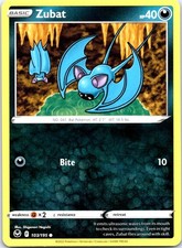 Zubat 103/195 Common Silver Tempest Pokemon Near Mint
